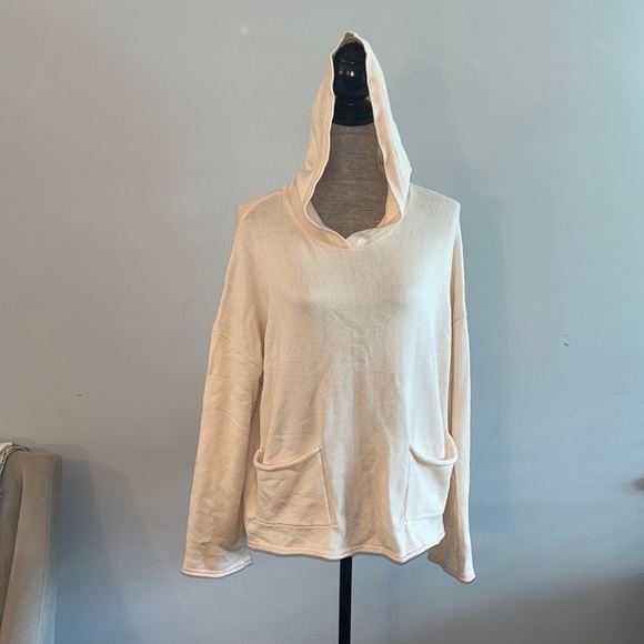 For The Republic Tops Super Soft Hooded Pullover hooded pullover front pockets. - Picture 1 of 6